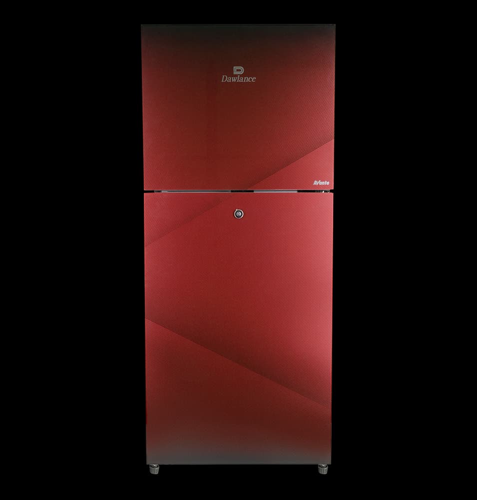 Dawlance 9160LF Avante Pearl Red Double Door Refrigerator