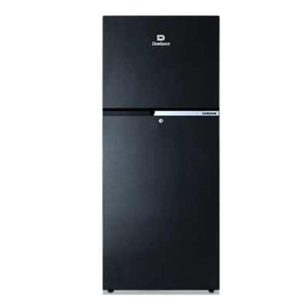 Dawlance Refrigerator 9191 WB Chrome Hairline Black