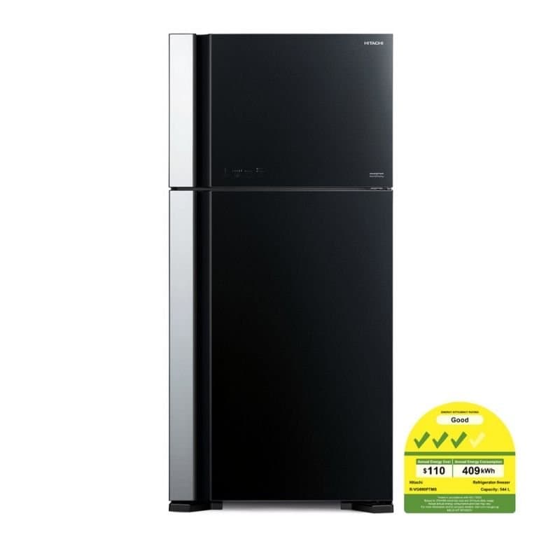 Hitachi RVG690 Glass Door Refrigerator