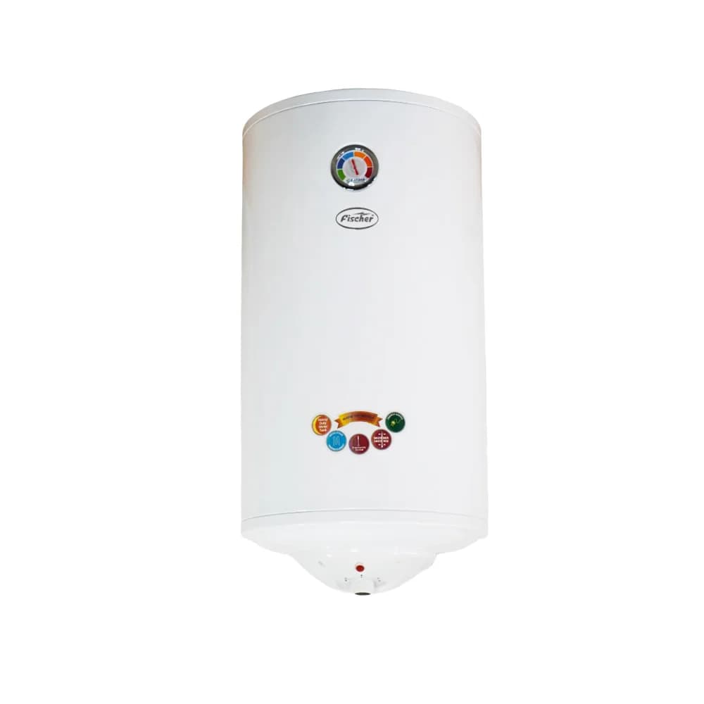 Fischer F-80 Fast Electric Water Heater, 80Ltr, Imported Glass Wool, Imported Incoloy Element, Capillary Thermostat, 2000W