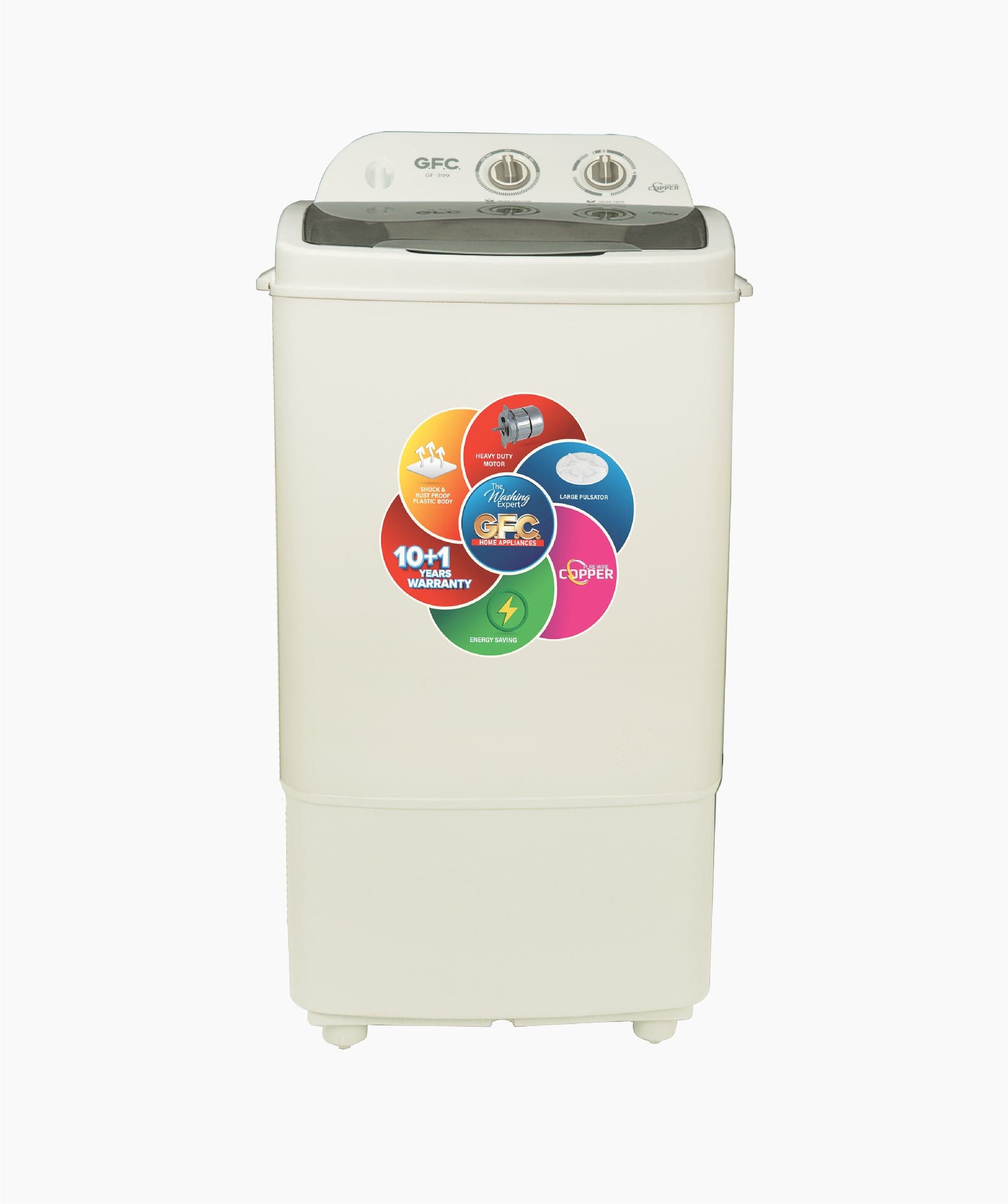 GFC GF-999 Washing Machine - Copper
