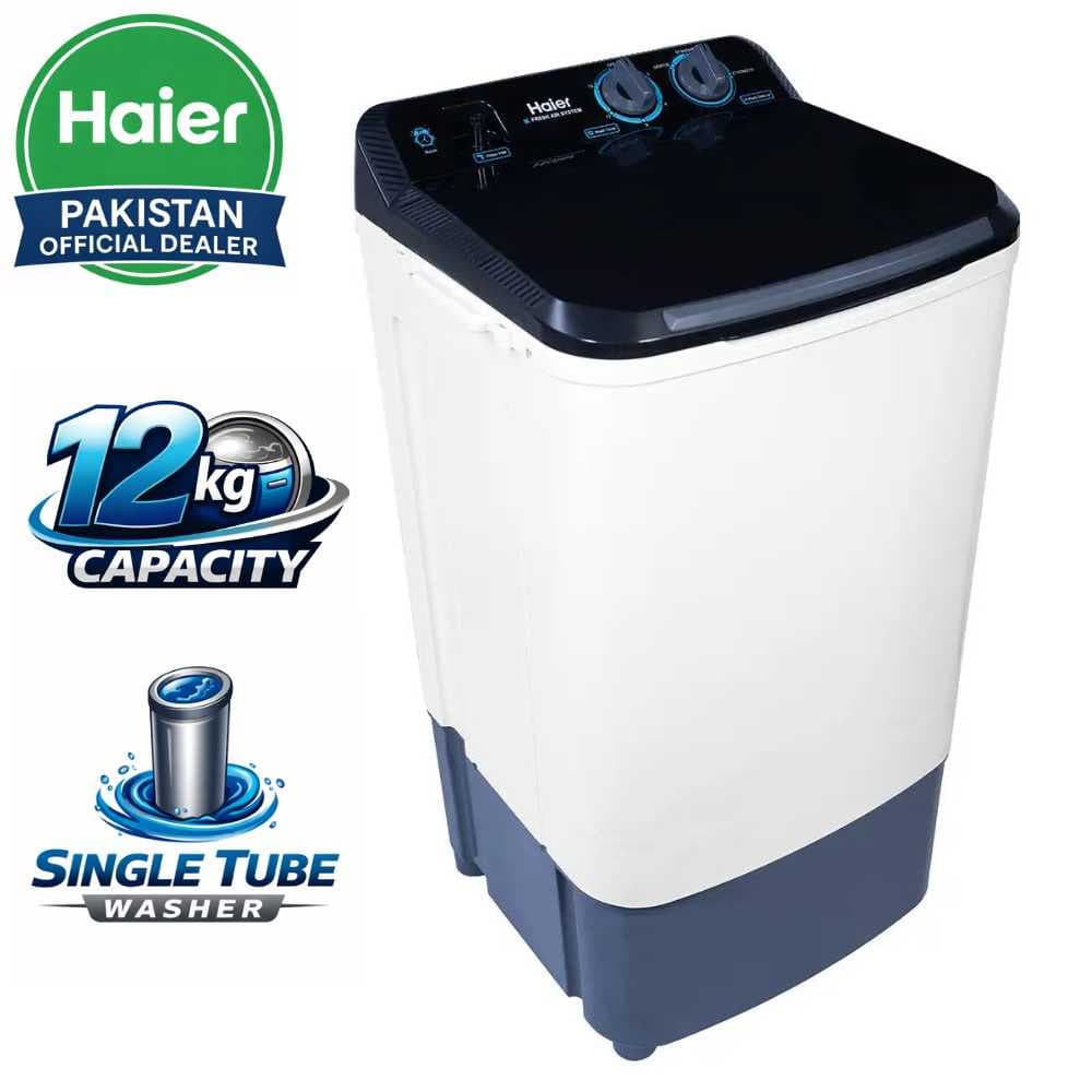 Haier 12 KG Single Tub Washing Machine HWM-1201217