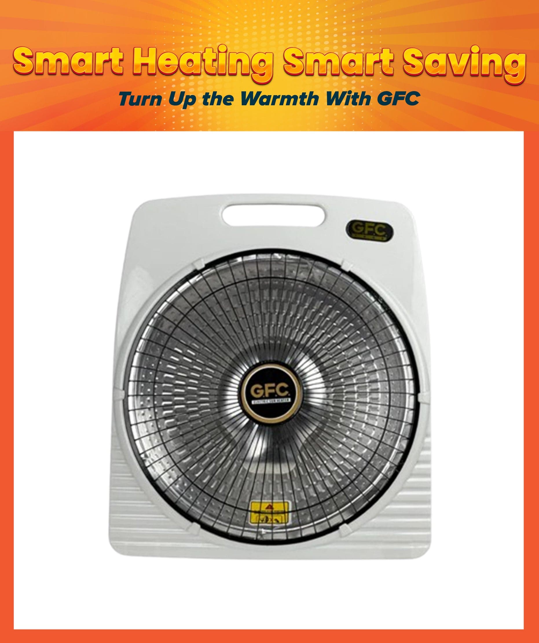 GFC GF - 202 Reflector Dish Heater
