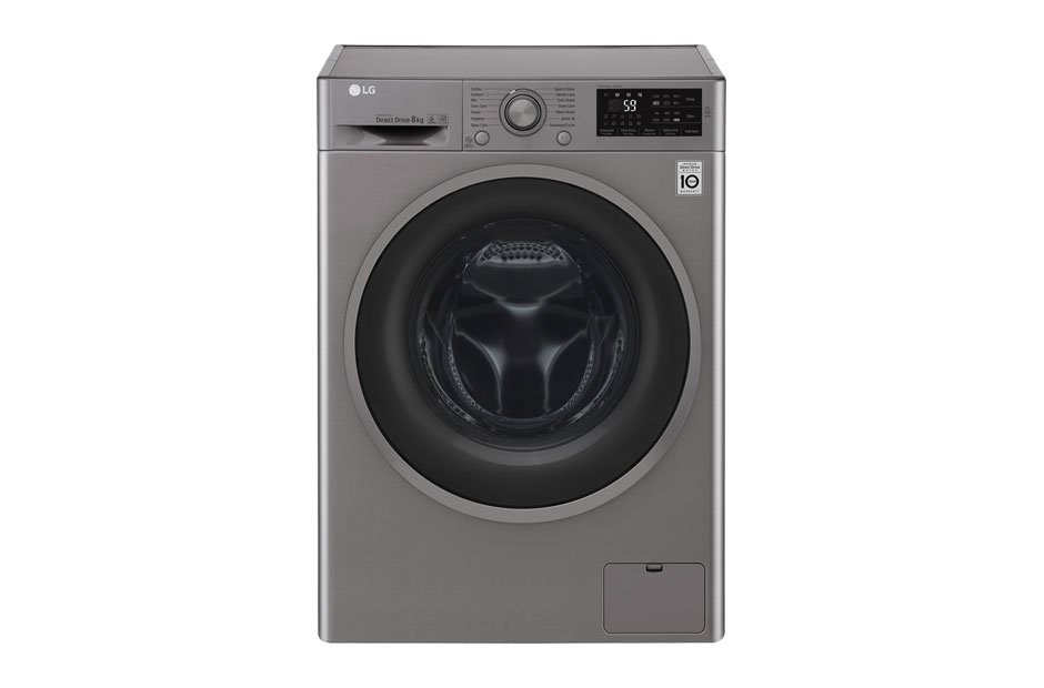 LG F4J6TMP8S 8 KG Front Load Washing Machine With Dryer