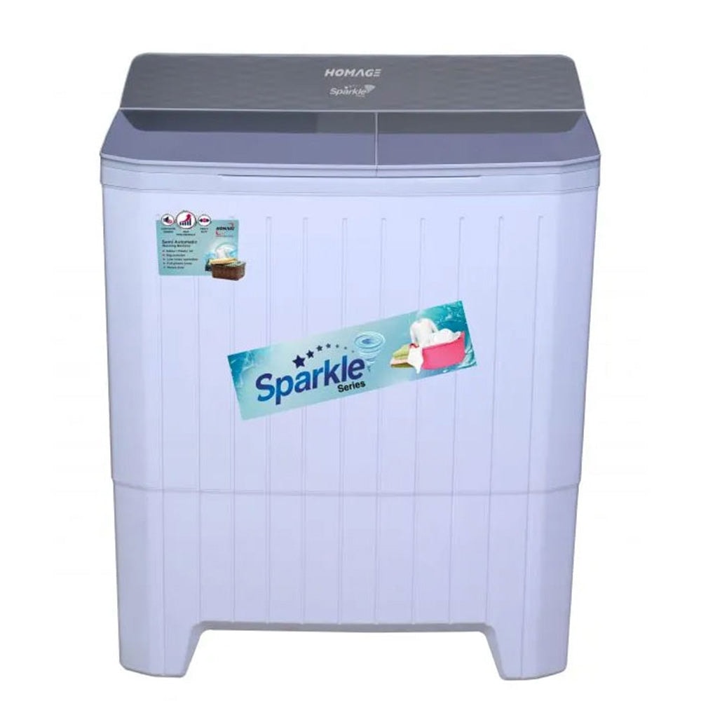 HOMAGE 11KG TWIN TUB WASHING MACHINE Model HW-49112SAG GRAY DIAMOND