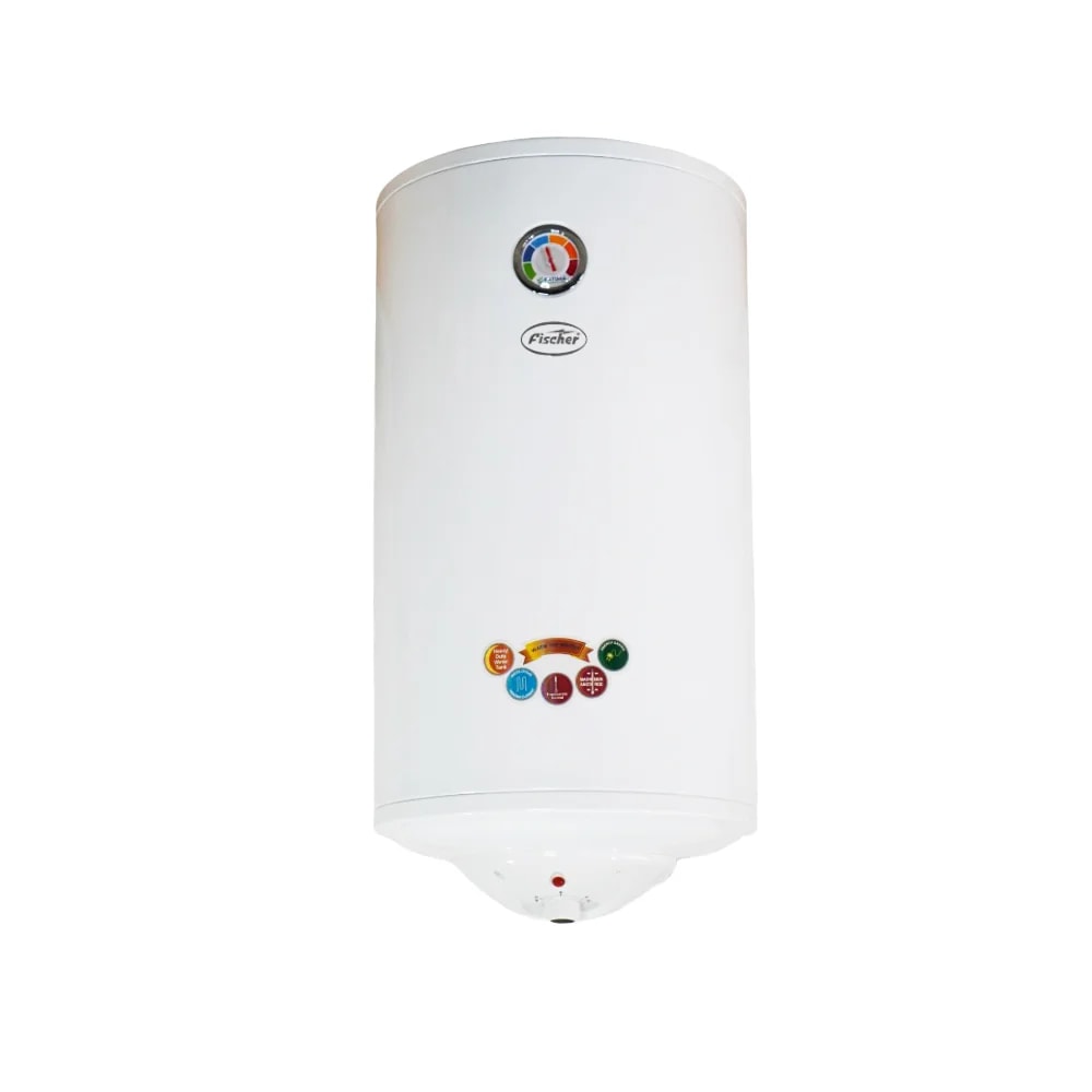 Fischer F-40 Fast Electric Water Heater, 40Ltr, Imported Glass Wool, Imported Incoloy Element, Capillary Thermostat, 2000W