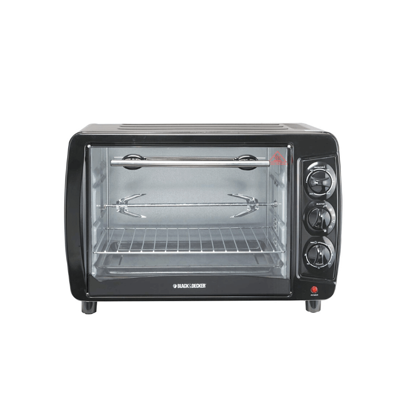 Black & Decker TRO55 Baking Oven With Grill & Rotisserie (35 Litres)
