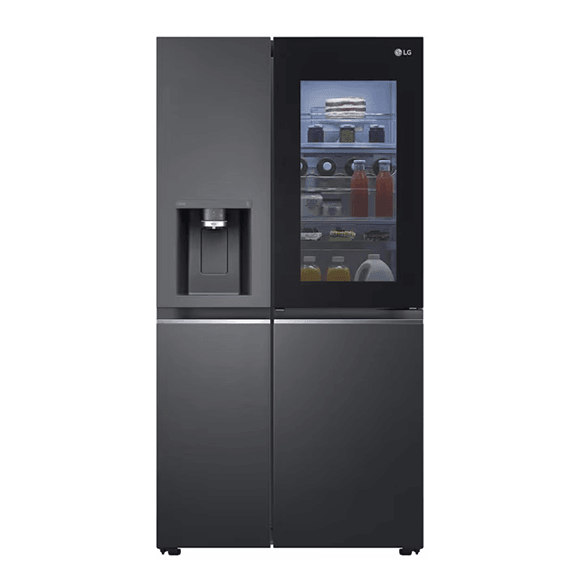 LG GC-X267CQEW InstaView (2026) Side-by-Side Inverter Refrigerator, , Non Plumbing 4Ltr Water Bucket
