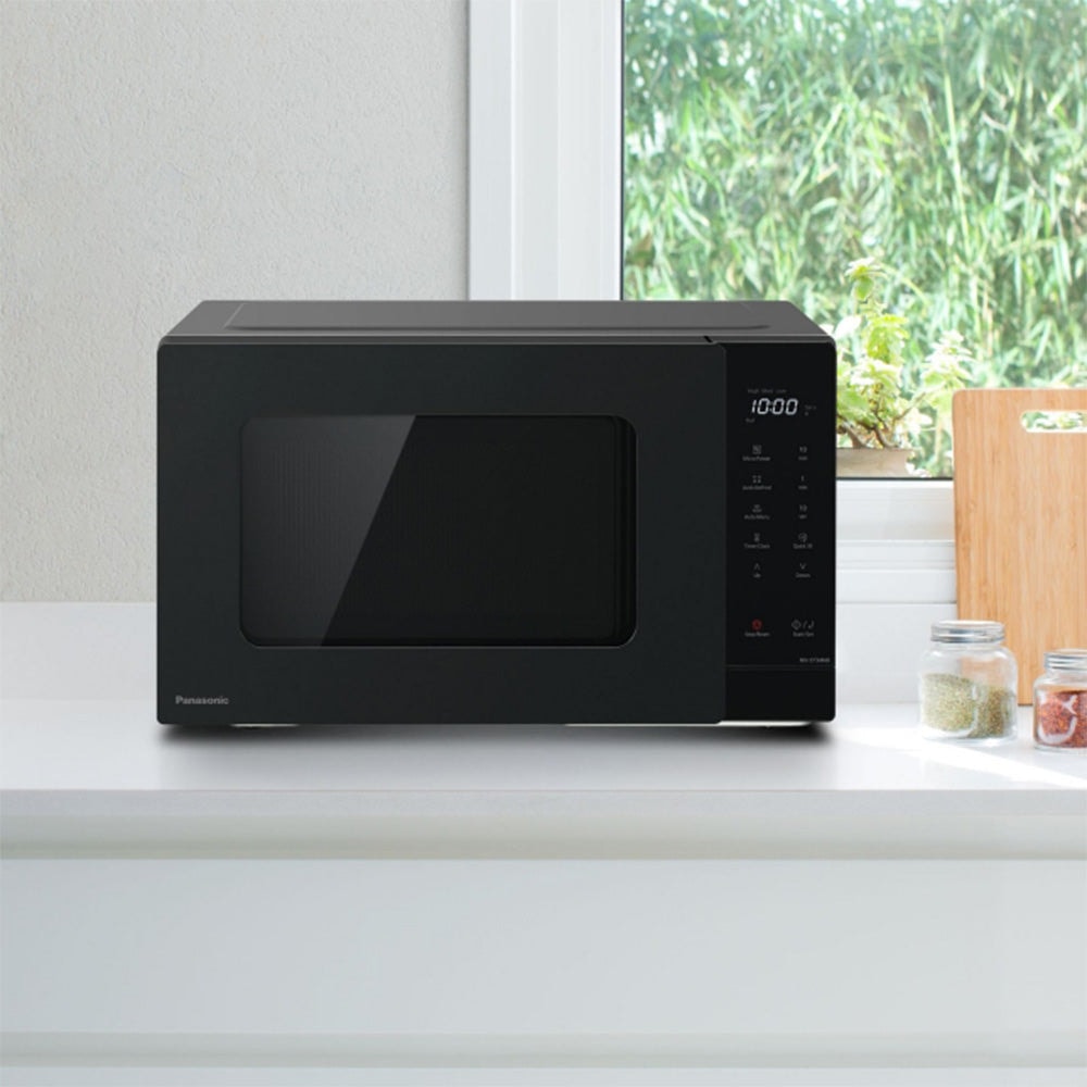 PANASONIC COMPACT SOLO MICROWAVE OVEN 25 LITER Model NN-ST34NB