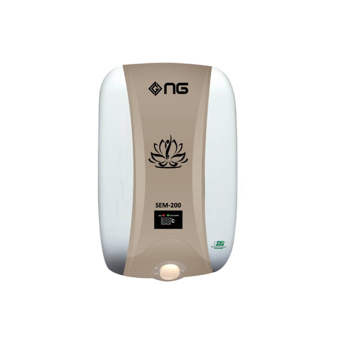 Nasgas Electric SEM 250, 2000W, Water capacity 25L/minutes