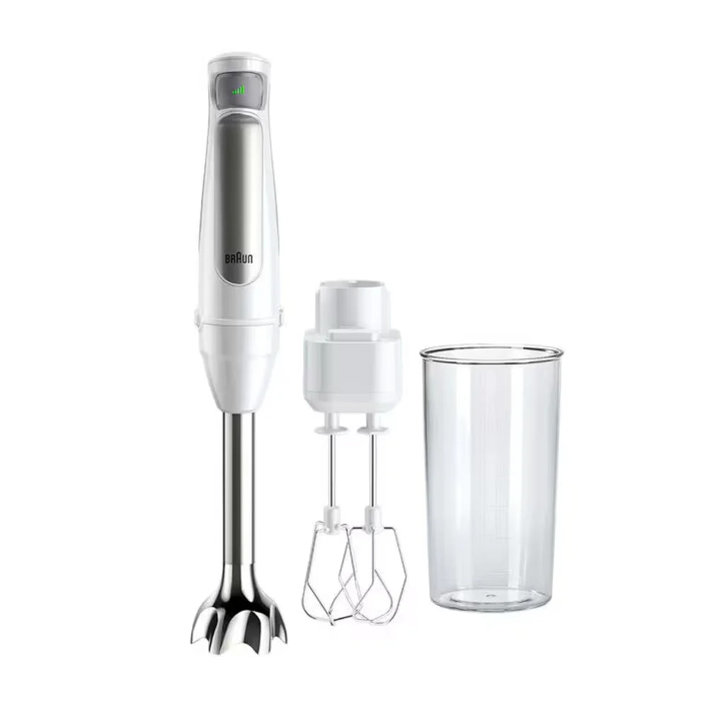 Braun MQ7005B MultiQuick 7 Hand blender, 1000W, 600ML Beaker, Stainless steel Shaft