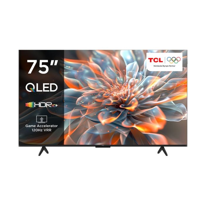 TCL 75P79K 75-inch 4K UHD QLED Google Smart TV, Borderless Design, Ram/Rom 2gb/16gb, Game Accelerator 120Hz