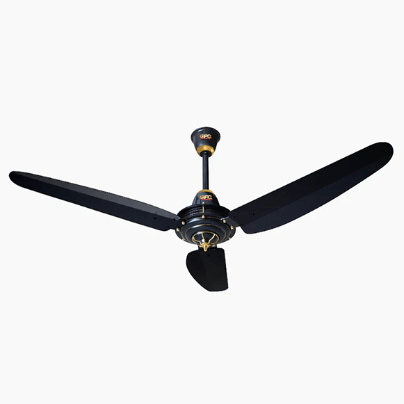 GFC Sapphire 56-inch AC/DC Fan 60 Watts, With Remote, (Black)