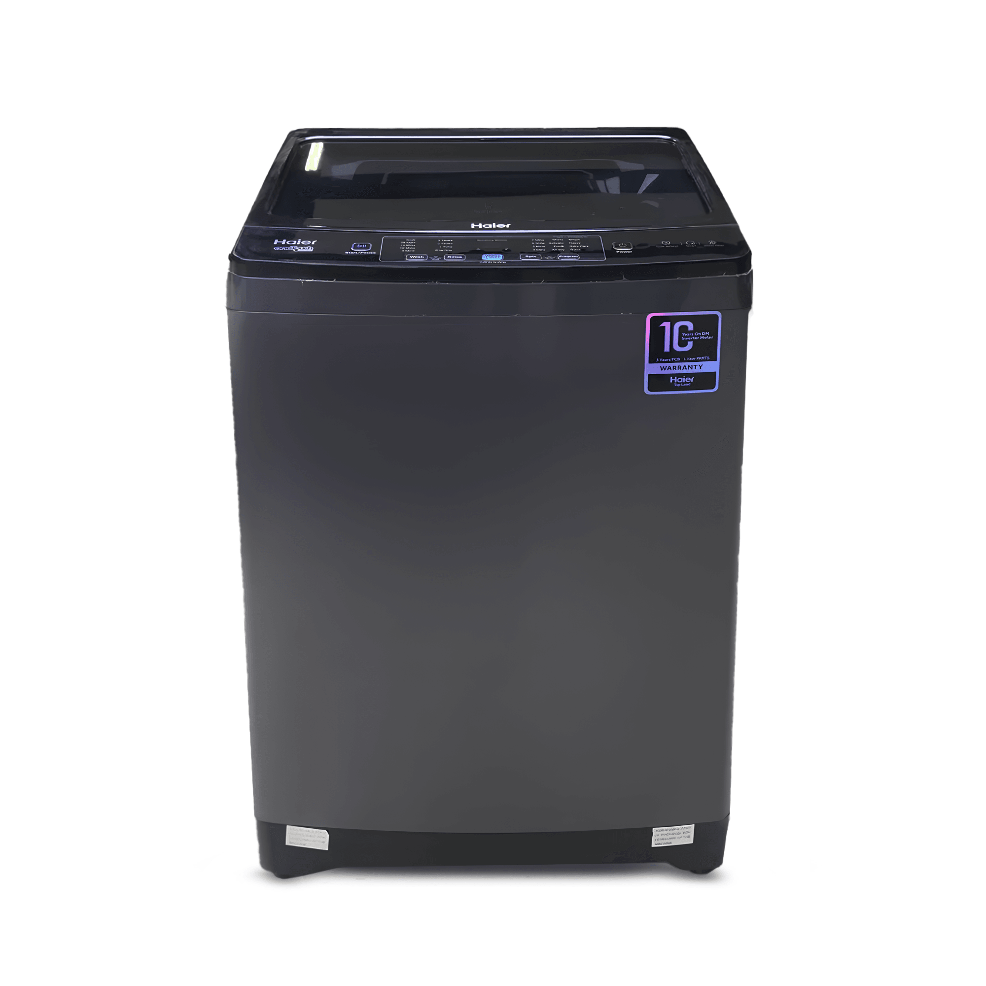 HAIER HWM-120-826S6 12kg Full Auto - Top Load Washing Machine Dark Grey